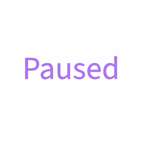 Paused sign
